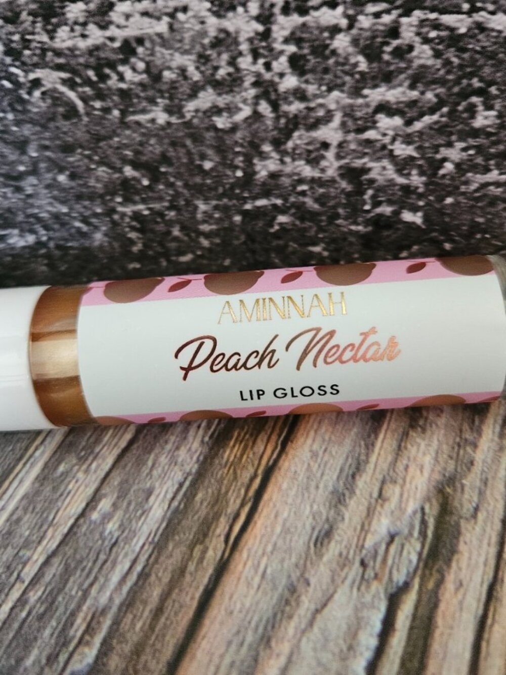 AMINNAH - Peach Lip Gloss